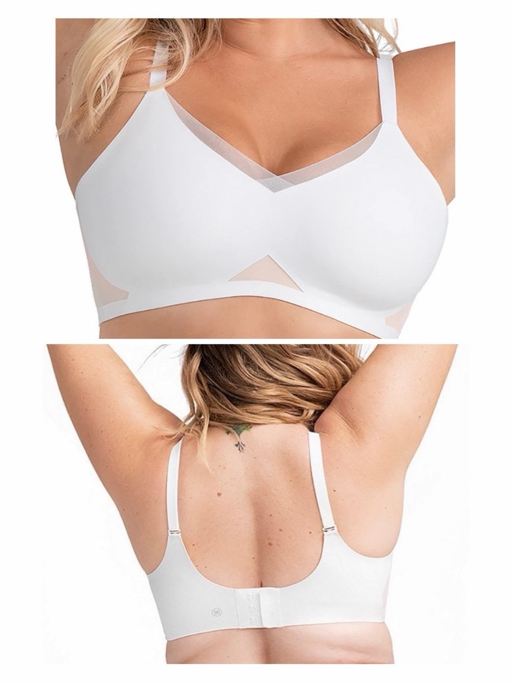 HoneyLove Wire Free Crossbody Bra Astral
